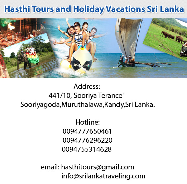 Hasthi Tours and Holiday Vacations Sri Lanka