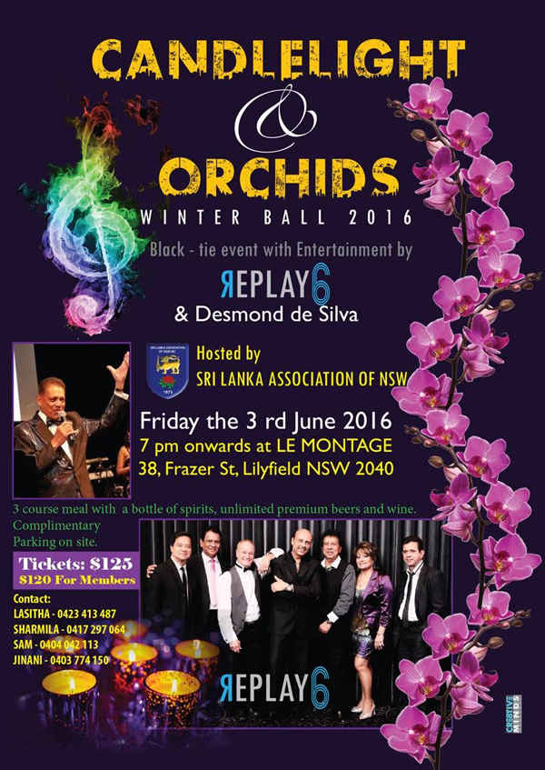CANDLELIGHT and ORCHIDS Winter Ball 2016