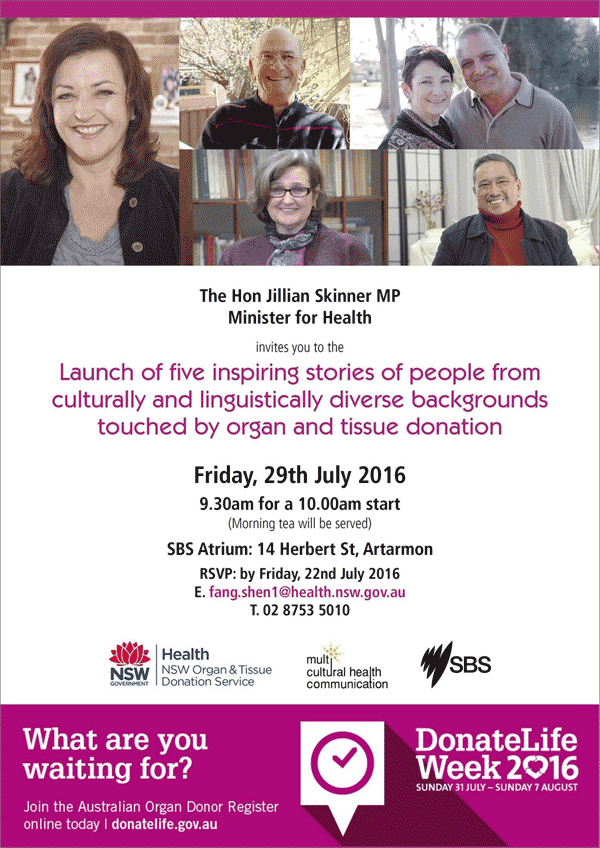 Your-invitation-to-the-launch-of-inspiring-stories-of-people-from-multicultural-backgrounds-touched-by-organ-and-tissue-donation
