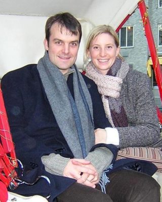 Ben and Anita in 2004