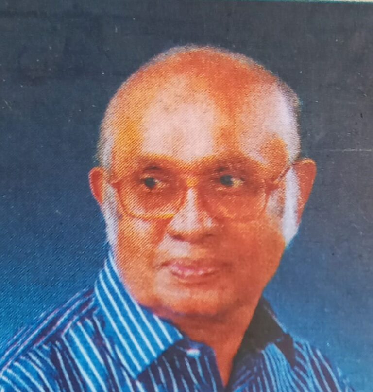 passing away of former UNP MP for Ambalangoda, Mr. Buddhika Sarath Kurukularatne- by Algi Wijewickrema