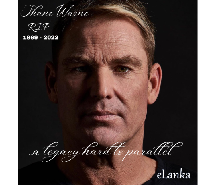 Inimitable Shane Warne – by Trevine Rodrigo (Melbourne) – eLanka Sports editor