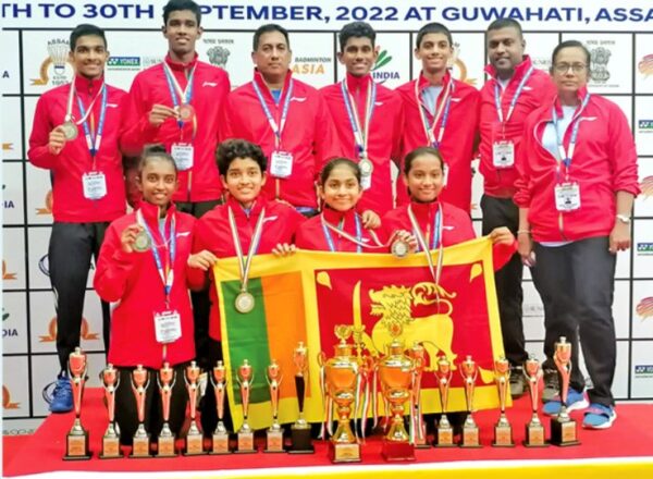 Sri Lanka junior badminton team