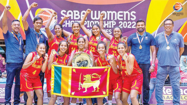 The Sri Lanka Women’s Basketball Team