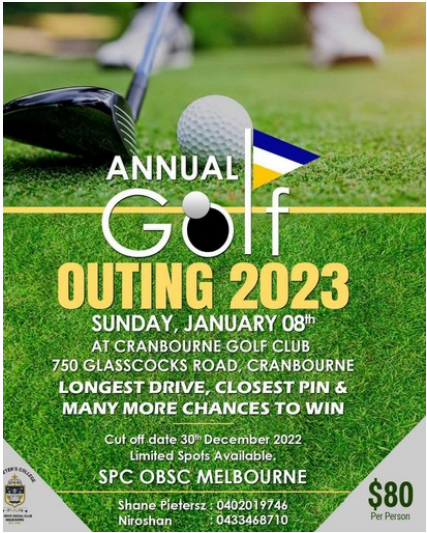 THE ANNUAL PETERITE GOLF DAY 2023