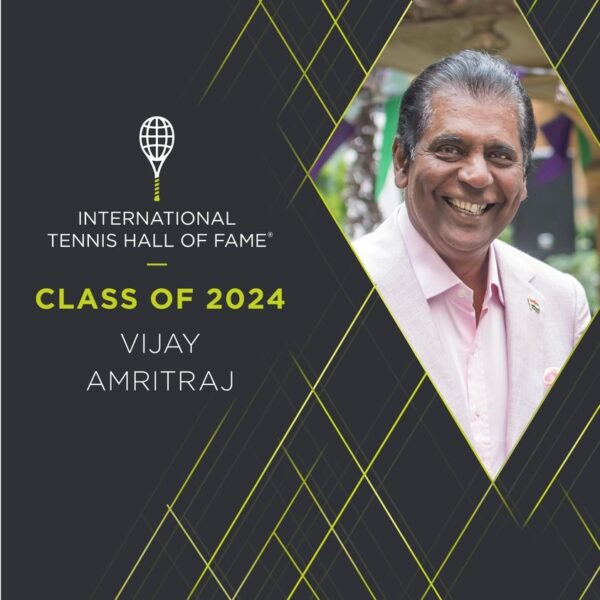 International Tennis Hall of Fame Class of 2024 Vijay Amritraj