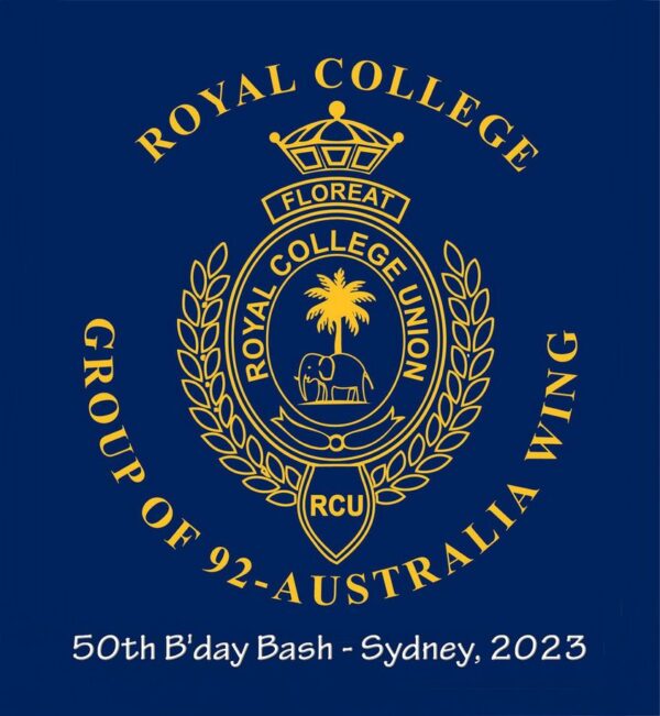 Royal College Group of 92 - Australia Wing - 50th B'day Bash - Sydney 2023 - Photos thanks to Roy Grafix - eLanka