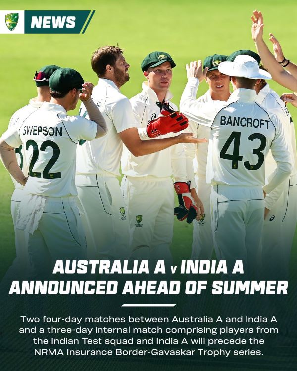 Australia A v India A Showdowns Part of the Blockbuster Indian Summer