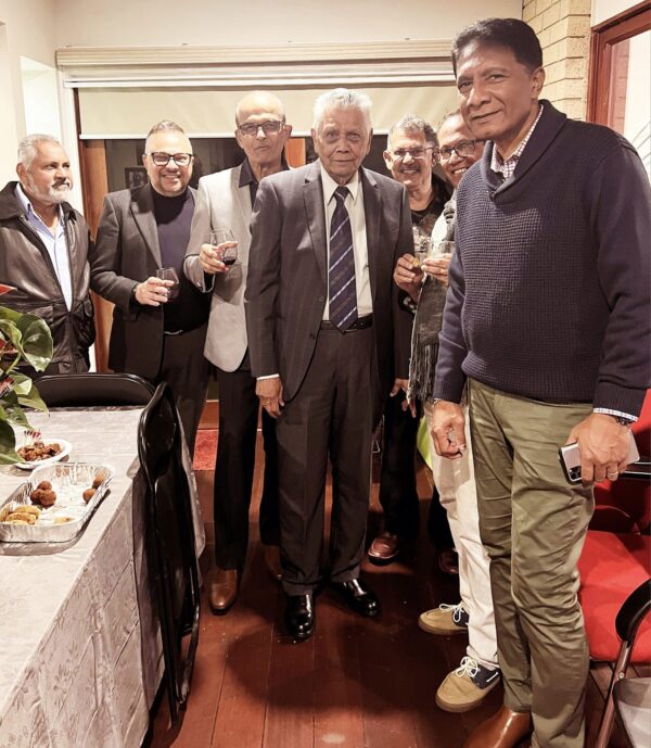 uncle Ralph Speck's 90th birthday celebration in Keysborough. - By Trevine Rodrigo