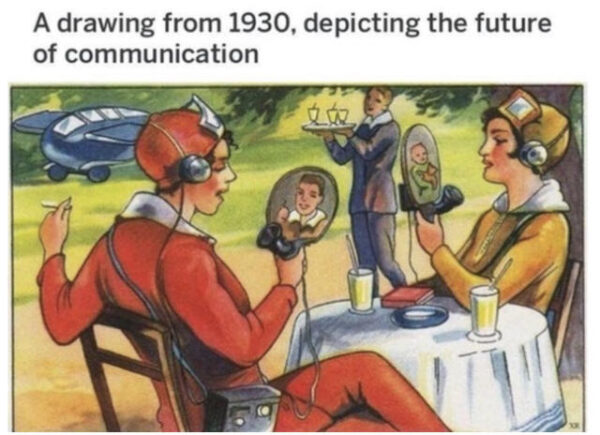 A glimpse into the future. (from 1930)