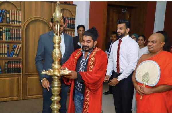 From Ram Charan To Shah Rukh Khan and other, Celebrities Who Have Honorary Doctorates  In Sri Lanka there are a heap of artistes from many fields  bestowed with honorary doctorates. The new name proposedin Sri Lanka is that of is Rajitha Hiran Chamikara