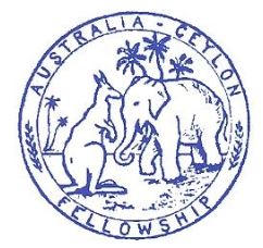 The Journal of The Australia Ceylon Fellowship Incorporated (Fostering Goodwill and Fellowship Among all Communities)