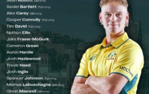 Australia men’s squads for UK Tour