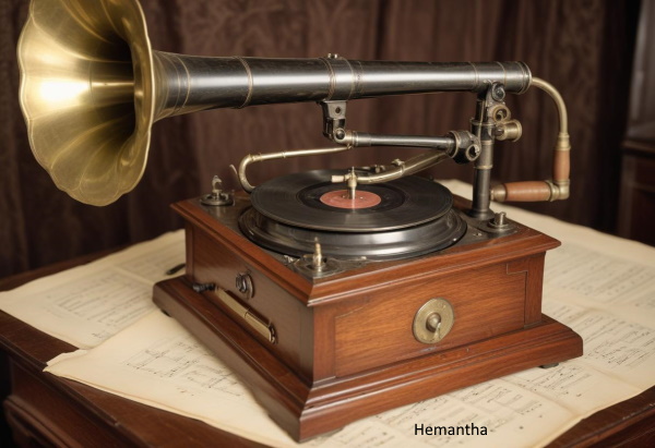 The marvels of captured sound – Edison’s phonograph